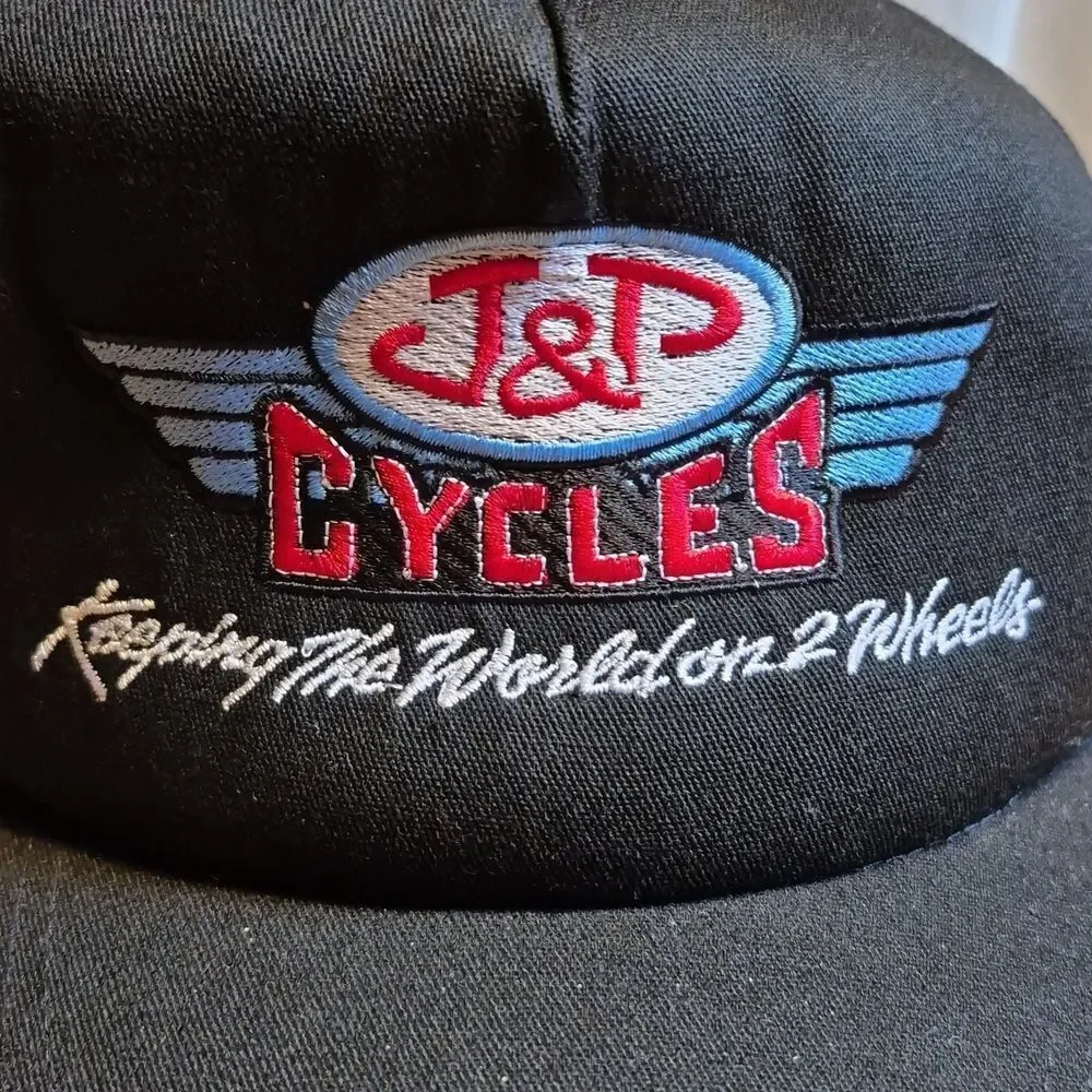 J&P Cycles Work Snapback Hat